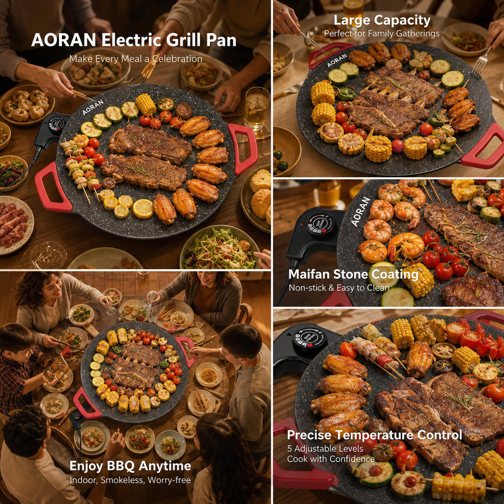 Indoor Grill Electric Smokeless