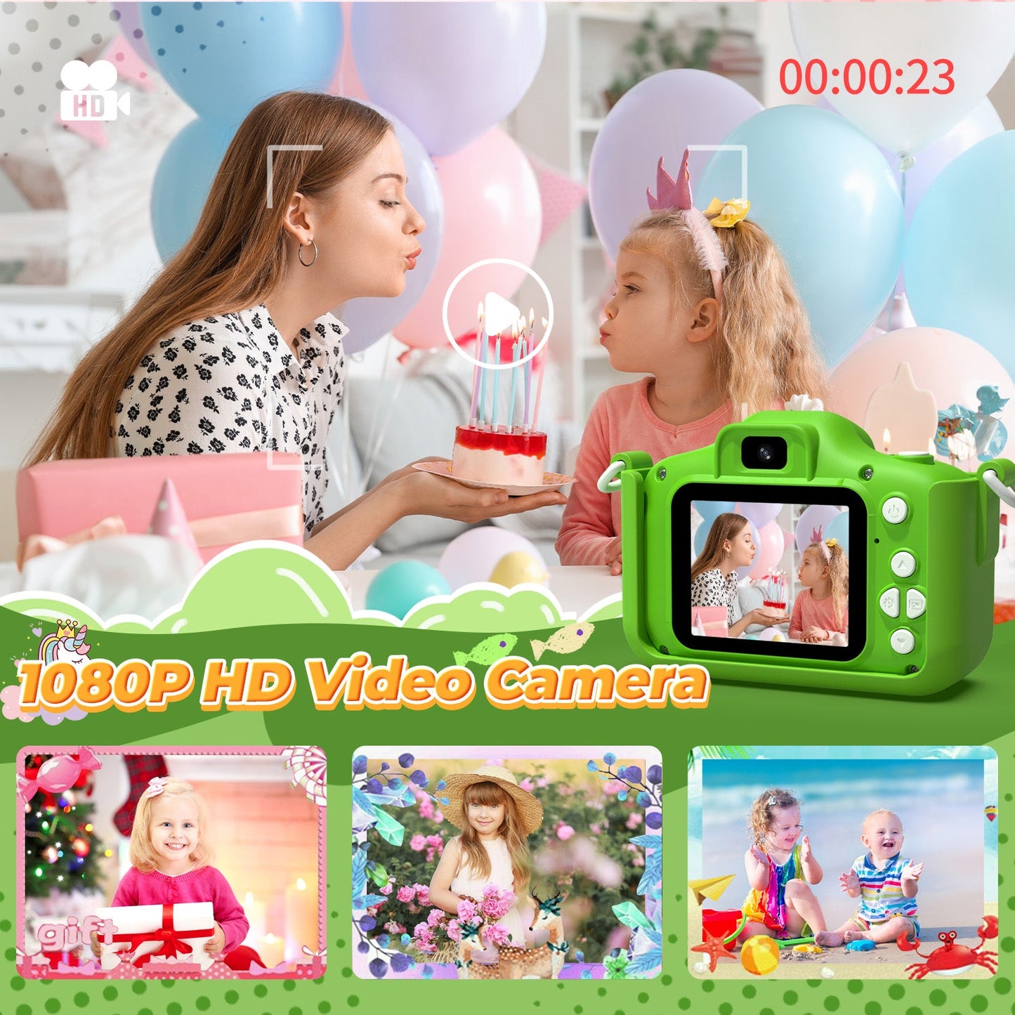 SnapBuddy™ Kids Camera