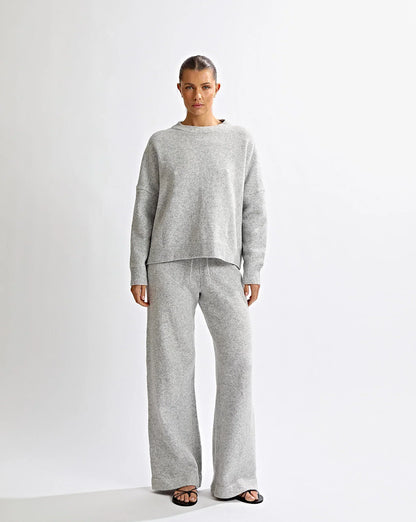 Backless Jumper Grey Set