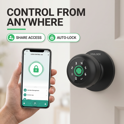 Verlock™ 4-in-1 Fingerprint Door Lock