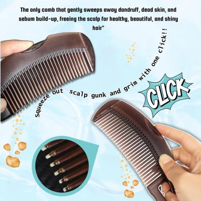 Detox Your Scalp with Scalp Sweep the #1 Scalp Sweeping Comb