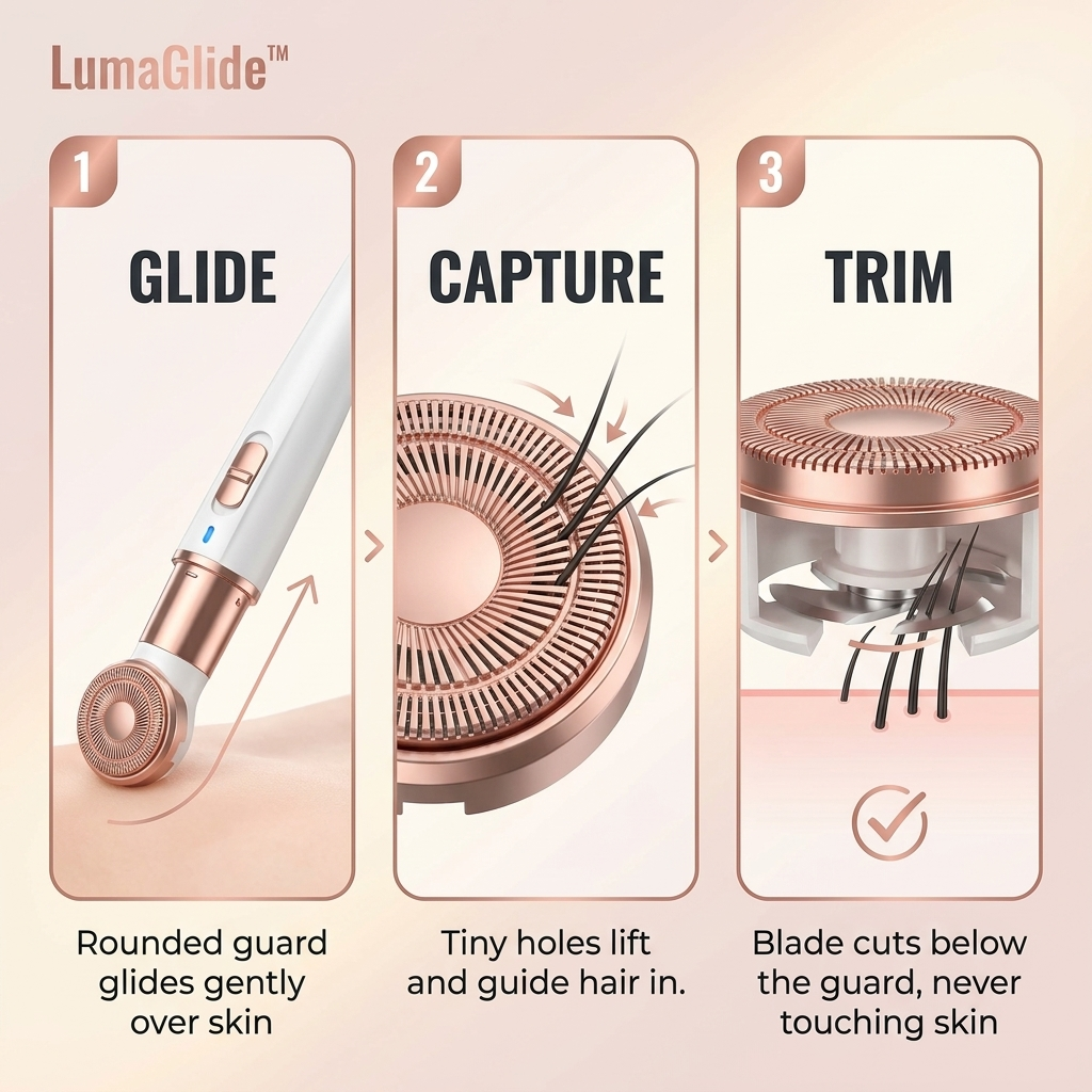 2-in-1 Facial Trimmer & Brow Shaper