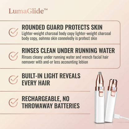 2-in-1 Facial Trimmer & Brow Shaper