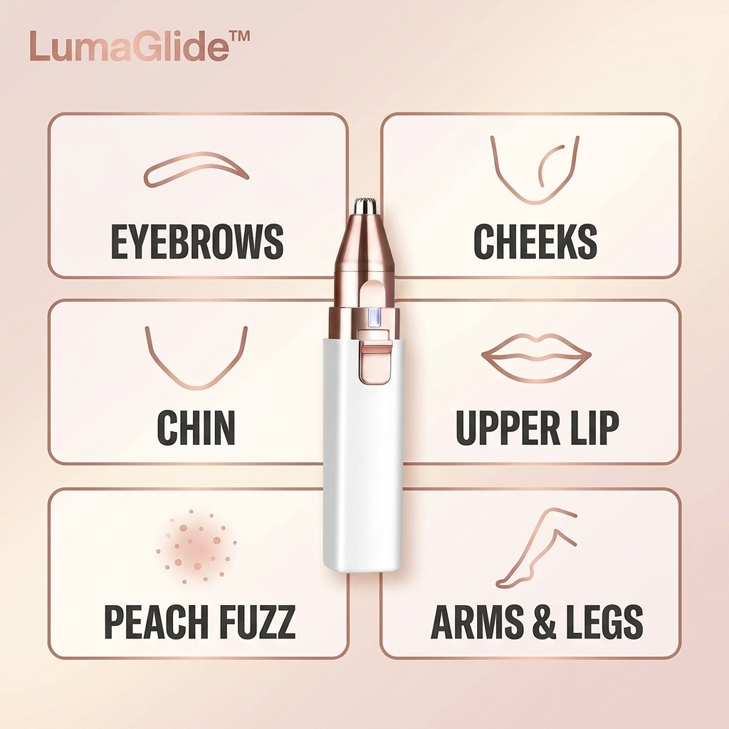 2-in-1 Facial Trimmer & Brow Shaper