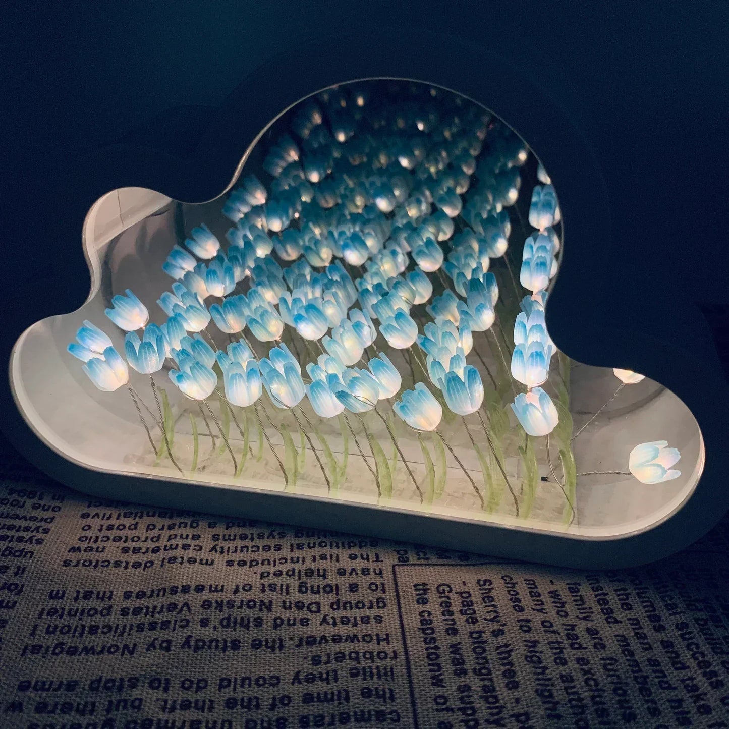 The Forever Tulips™  - Infiniy Cloud Mirror