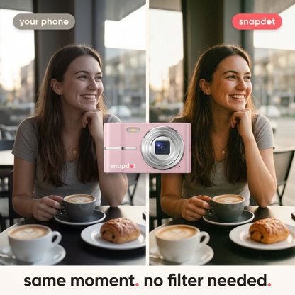 snapdot™ 4K Pocket Camera