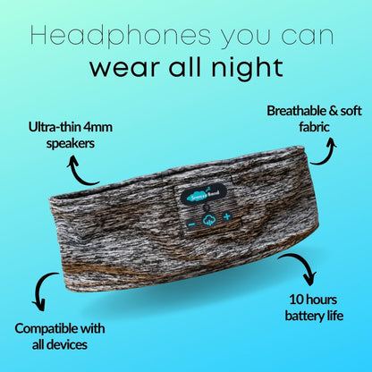 SleepSync™ Bluetooth Headband